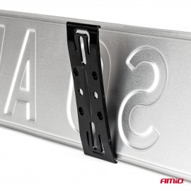 Amio - ΒΑΣΕΙΣ ΣΤΗΡΙΞΗΣ ΠΙΝΑΚΙΔΑΣ ΣΕ ΜΑΥΡΟ ΧΡΩΜΑ - 2 Τεμ. (03181/AM) Πινακίδες και Σήμανση americat.gr