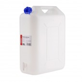 Amio - ΜΠΕΤΟΝΙ ΝΕΡΟΥ 20L ΟΡΙΖΟΝΤΙΑΣ ΧΡΗΣΗΣ ΠΛΑΣΤΙΚΟ ΛΕΥΚΟ ΜΕ ΒΡΥΣΑΚΙ 34cm x 15cm x 45cm - 1 TEM. (03204/AM) Εργαλεία Μεταφοράς Υγρών americat.gr