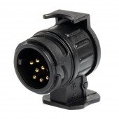 Amio - ΠΡΙΖΑ ΚΟΤΣΑΔΟΡΟΥ 12V MINI ΜΕ 13 ΦΙΣ ΑΡΣΕΝΙΚΟ ΣΕ 7 ΦΙΣ ΘΗΛΥΚΗ - 1 TEM. (03210/AM) Καλωδίωση Τρέιλερ americat.gr