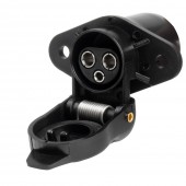 Amio - ΠΡΙΖΑ ΚΟΤΣΑΔΟΡΟΥ 12V ΜΕ 3 ΦΙΣ ΘΗΛΥΚΗ - 1 TEM. (03212/AM) Καλωδίωση Τρέιλερ americat.gr