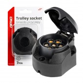 Amio - ΠΡΙΖΑ ΚΟΤΣΑΔΟΡΟΥ 12V ΜΕ 3 ΦΙΣ ΘΗΛΥΚΗ ΜΕ ΚΑΠΑΚΙ - 1 TEM. (03214/AM) Καλωδίωση Τρέιλερ americat.gr