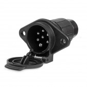 Amio - ΠΡΙΖΑ ΚΟΤΣΑΔΟΡΟΥ 7ΦΙΣ TYPE-N 24V ΑΡΣΕΝΙΚΟ - 1 TEM. (03221/AM) Καλωδίωση Τρέιλερ americat.gr