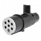 Amio - ΠΡΙΖΑ ΚΟΤΣΑΔΟΡΟΥ 7 PIN ΘΗΛΥΚΗ TYPE-S - 1 TEM. (03224/AM) Καλωδίωση Τρέιλερ americat.gr