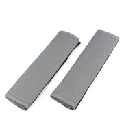 Amio - ΜΑΞΙΛΑΡΑΚΙΑ ΖΩΝΗΣ ΣΕ ΓΚΡΙ ΑΝΟΙΧΤΟ ΧΡΩΜΑ 22x6cm ΜΕ VELCRO - 2 TEM. (03238/AM) Μαξιλαράκια Ζώνης Ασφαλείας americat.gr