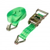 Amio - ΙΜΑΝΤΑΣ ΔΕΣΙΜΑΤΟΣ ΜΕ ΚΑΣΤΑΝΙΑ ΚΑΙ ΓΑΝΤΖΟΥΣ 3.5cm x 4m 2000kg ΠΡΑΣΙΝΟ - 1 τεμ. (03294/AM) Ιμάντες Πρόσδεσης americat.gr