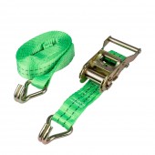 Amio - ΙΜΑΝΤΑΣ ΔΕΣΙΜΑΤΟΣ ΜΕ ΚΑΣΤΑΝΙΑ ΚΑΙ ΓΑΝΤΖΟΥΣ 3.5cm x 6m 2000kg ΠΡΑΣΙΝΟ - 1 τεμ. (03296/AM) Ιμάντες Πρόσδεσης americat.gr