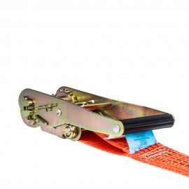 Amio - ΙΜΑΝΤΑΣ ΔΕΣΙΜΑΤΟΣ ΜΕ ΚΑΣΤΑΝΙΑ ΚΑΙ ΜΕΤΑΛΛΙΚΟΥΣ ΓΑΝΤΖΟΥΣ 6m/50mm 5000kg ΚΟΚΚΙΝΟ - 1 τεμ. (03298/AM) Ιμάντες Πρόσδεσης americat.gr