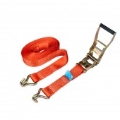 Amio - ΙΜΑΝΤΑΣ ΔΕΣΙΜΑΤΟΣ ΜΕ ΚΑΣΤΑΝΙΑ ΚΑΙ ΜΕΤΑΛΛΙΚΟΥΣ ΓΑΝΤΖΟΥΣ 12m/50mm 5000kg ΚΟΚΚΙΝΟ - 1 τεμ. (03301/AM) Ιμάντες Πρόσδεσης americat.gr