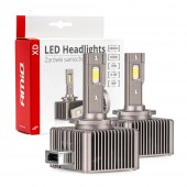 Amio - ΛΑΜΠΕΣ LED ΜΕ ΨΥΚΤΡΑ D1S/D1R 9-16V 70W 6.500K 8600lm XD SERIES - 2 ΤΕΜ. (03310/AM) Λάμπες americat.gr