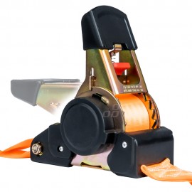 Amio - ΙΜΑΝΤΑΣ ΔΕΣΙΜΑΤΟΣ ΜΕ ΚΑΣΤΑΝΙΑ ΚΑΙ ΔΙΠΛΟ ΓΑΝΤΖΟ ΜΕ ΑΥΤΟΜΑΤΗ ΕΠΙΣΤΡΟΦΗ (3.8x400cm) ΠΟΡΤΟΚΑΛΙ 1000/500kg J-Type - 1 Τεμ. (03321/AM) Ιμάντες Πρόσδεσης americat.gr