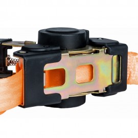 Amio - ΙΜΑΝΤΑΣ ΔΕΣΙΜΑΤΟΣ ΜΕ ΚΑΣΤΑΝΙΑ ΚΑΙ ΔΙΠΛΟ ΓΑΝΤΖΟ ΜΕ ΑΥΤΟΜΑΤΗ ΕΠΙΣΤΡΟΦΗ (3.8x400cm) ΠΟΡΤΟΚΑΛΙ 1000/500kg J-Type - 1 Τεμ. (03321/AM) Ιμάντες Πρόσδεσης americat.gr