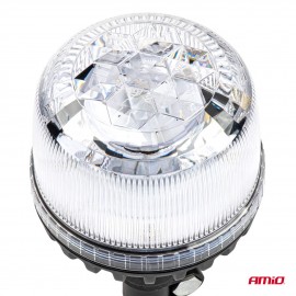 Amio - ΦΑΡΟΣ DIAMONT W25P ΜΕ ΛΕΥΚΟ ΚΑΠΑΚΙ 12/24V 24xSMD LED ΠΟΡΤΟΚΑΛΙ ΕΛΑΣΤΙΚΟΣ ΒΙΔΩΤΟΣ 201x126mm - 1 ΤΕΜ. (03338/ΑΜ) Φάροι LED americat.gr