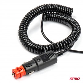 Amio - ΦΑΡΟΣ DIAMONT W25M ΜΕ ΛΕΥΚΟ ΚΑΠΑΚΙ 12/24V 24xSMD LED ΠΟΡΤΟΚΑΛΙ ΜΑΓΝΗΤΙΚΟΣ ΦΙΣ ΑΝΑΠΤΗΡΑ 131x126mm - 1 ΤΕΜ. (03340/AM) Φάροι LED americat.gr