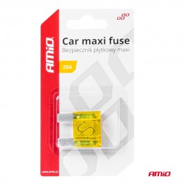 Amio - ΑΣΦΑΛΕΙΑ MAXI 20A - 1 Τεμ. (03381/AM) Ασφάλειες americat.gr