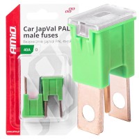 Amio - ΑΣΦΑΛΕΙΕΣ JapVal PAL O ΑΡΣΕΝΙΚΕΣ 40A ΣΕ ΠΡΑΣΙΝΟ ΧΡΩΜΑ - 2 Τεμ. (03398/AM) Ασφάλειες americat.gr