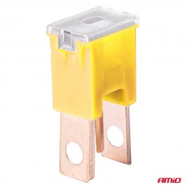 Amio - ΑΣΦΑΛΕΙΕΣ JapVal PAL O ΑΡΣΕΝΙΚΕΣ 60A ΣΕ KΙΤΡΙΝΟ ΧΡΩΜΑ - 2 Τεμ. (03400/AM) Ασφάλειες americat.gr