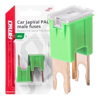 Amio - ΑΣΦΑΛΕΙΕΣ JapVal PAL U ΑΡΣΕΝΙΚΕΣ 40A ΣΕ ΠΡΑΣΙΝΟ ΧΡΩΜΑ - 2 Τεμ. (03407/AM) Ασφάλειες americat.gr