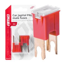 Amio - ΑΣΦΑΛΕΙΕΣ JapVal PAL U ΑΡΣΕΝΙΚΕΣ 50A ΣΕ ΚΟΚΚΙΝΟ ΧΡΩΜΑ - 2 Τεμ. (03408/AM) Ασφάλειες americat.gr