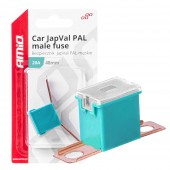 Amio - ΑΣΦΑΛΕΙΑ JapVal PAL ΑΡΣΕΝΙΚΗ 48mm 20A ΣΕ ΓΑΛΑΖΙΟ ΧΡΩΜΑ - 1 Τεμ. (03417/AM) Ασφάλειες americat.gr