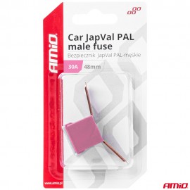 Amio - ΑΣΦΑΛΕΙΑ JapVal PAL ΑΡΣΕΝΙΚΗ 48mm 30A ΣΕ ΡΟΖ ΧΡΩΜΑ - 1 Τεμ. (03418/AM) Ασφάλειες americat.gr