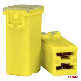 Amio - ΑΣΦΑΛΕΙΕΣ JapVal PAL ΜΙΝΙ 14mm ΘΗΛΥΚΕΣ 60A ΣΕ ΚΙΤΡΙΝΟ ΧΡΩΜΑ - 2 Τεμ. (03440/AM) Ασφάλειες americat.gr