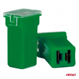 Amio - ΑΣΦΑΛΕΙΕΣ JapVal PAL ΜΙΝΙ 17mm ΘΗΛΥΚΕΣ 40A ΣΕ ΠΡΑΣΙΝΟ ΧΡΩΜΑ - 2 Τεμ. (03445/AM) Ασφάλειες americat.gr