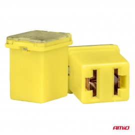 Amio - ΑΣΦΑΛΕΙΕΣ JapVal PAL ΜICRO 14mm ΘΗΛΥΚΕΣ 60A ΣΕ ΚΙΤΡΙΝΟ ΧΡΩΜΑ - 2 Τεμ. (03456/AM) Ασφάλειες americat.gr