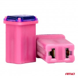 Amio - ΑΣΦΑΛΕΙΕΣ JapVal PAL ΜICRO 11mm ΘΗΛΥΚΕΣ 30A ΣΕ ΡΟΖ ΧΡΩΜΑ - 2 Τεμ. (03460/AM) Ασφάλειες americat.gr