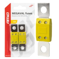 Amio - ΑΣΦΑΛΕΙΕΣ MEGAVAL 100A - 2 Τεμ. (03463/AM) Ασφάλειες americat.gr