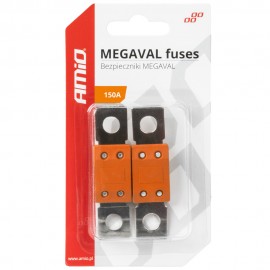 Amio - ΑΣΦΑΛΕΙΕΣ MEGAVAL 150A - 2 Τεμ. (03465/AM) Ασφάλειες americat.gr