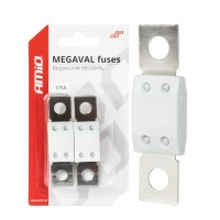 Amio - ΑΣΦΑΛΕΙΕΣ MEGAVAL 175A - 2 Τεμ. (03466/AM) Ασφάλειες americat.gr