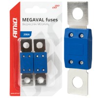 Amio - ΑΣΦΑΛΕΙΕΣ MEGAVAL 200A - 2 Τεμ. (03467/AM) Ασφάλειες americat.gr