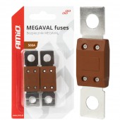 Amio - ΑΣΦΑΛΕΙΕΣ MEGAVAL 500A - 2 Τεμ. (03472/AM) Ασφάλειες americat.gr