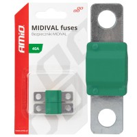 Amio - ΑΣΦΑΛΕΙΕΣ MIDIVAL 40A - 2 Τεμ. (03474/AM) Ασφάλειες americat.gr