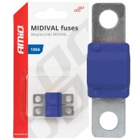 Amio - ΑΣΦΑΛΕΙΕΣ MIDIVAL 100A - 2 Τεμ. (03479/AM) Ασφάλειες americat.gr