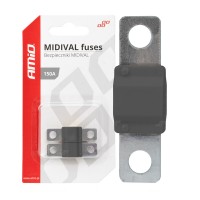 Amio - ΑΣΦΑΛΕΙΕΣ MIDIVAL 150A - 2 Τεμ. (03481/AM) Ασφάλειες americat.gr