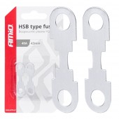 Amio - ΑΣΦΑΛΕΙΕΣ FLAT 42mm 40A - 2 Τεμ. (03498/AM) Ασφάλειες americat.gr