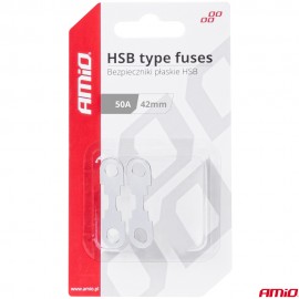 Amio - ΑΣΦΑΛΕΙΕΣ FLAT 42mm 50A - 2 Τεμ. (03499/AM) Ασφάλειες americat.gr