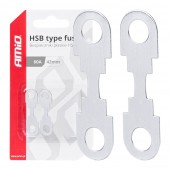 Amio - ΑΣΦΑΛΕΙΕΣ FLAT 42mm 60A - 2 Τεμ. (03500/AM) Ασφάλειες americat.gr