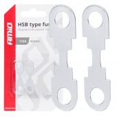 Amio - ΑΣΦΑΛΕΙΕΣ FLAT 42mm 110A - 2 Τεμ. (03503/AM) Ασφάλειες americat.gr