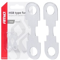 Amio - ΑΣΦΑΛΕΙΕΣ FLAT 42mm 150A - 2 Τεμ. (03504/AM) Ασφάλειες americat.gr