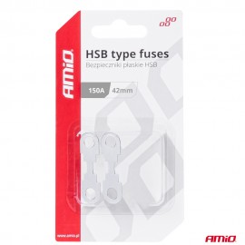 Amio - ΑΣΦΑΛΕΙΕΣ FLAT 42mm 150A - 2 Τεμ. (03504/AM) Ασφάλειες americat.gr