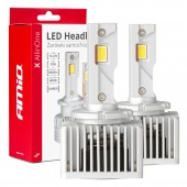 Amio - ΛΑΜΠΕΣ LED D3S/D5R/D8S 12/24V 6000K 9.000lm 50W X ALL IN ONE SERIES CAN-BUS (ΜΕ ΑΝΕΜΙΣΤΗΡΑΚΙ) - 2 ΤΕΜ. (03669/AM) Λάμπες americat.gr