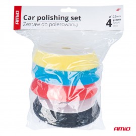 Amio - ΣΦΟΥΓΓΑΡΙΑ ΓΥΑΛΙΣΜΑΤΟΣ 125/150mm ΓΙΑ ΔΡΑΠΑΝΟ - 4 Τεμ. (03711/AM) Σετ Βούρτσες americat.gr