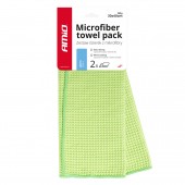 Amio - ΠΑΝΑΚΙΑ ΚΑΘΑΡΙΣΜΟΥ ΤΖΑΜΙΩΝ ΜΙΚΡΟΦΙΜΠΡΑ 30x40cm 280gr - 2 Τεμ. (03734/AM) Πανιά americat.gr