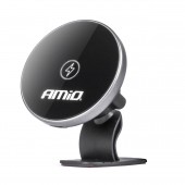 Amio - ΒΑΣΗ ΣΤΗΡΙΞΗΣ ΚΙΝΗΤΟΥ ΜΑΓΝΗΤΙΚΗ ΑΥΤΟΚΟΛΛΗΤΗ (3M) ΜΕ ΑΣΥΡΜΑΤΗ ΦΟΡΤΙΣΗ QUICK CHARGE 2A MAX15W MY MAG - 1 Τεμ. (03774/AM) Βάσεις Θήκες Κινητού americat.gr