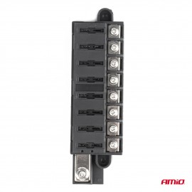 Amio - ΑΣΦΑΛΕΙΟΘΗΚΗ ΛΕΠΙΔΑΣ 8 ΠΟΛΟΙ - 1 Τεμ. (03837/AM) Βάσεις Ασφαλειών americat.gr