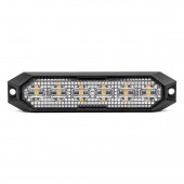 Amio - ΣΤΡΟΜΠΟ 12/24V 6xSMD LED 18W (6x3W) R65 R10 IP68 IP6K9K 122x30mm - 1 ΤΕΜ. (03930/AM) Στρόμπο (Strobe) americat.gr