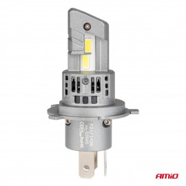 Amio - H4 12V 50W 6.000K 4200LM CSP LED CAN-BUS SERIES X5 WINGER 2ΤΕΜ. (03945/AM) Με Κάλυκα americat.gr