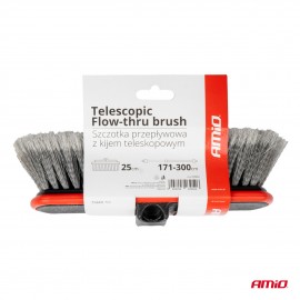 Amio - ΒΟΥΡΤΣΑ ΠΛΥΣΙΜΑΤΟΣ ΜΕ ΤΗΛΕΣΚΟΠΙΚΟ ΚΟΝΤΑΡΙ 171-300cm & ΑΝΤΑΠΤΟΡΑ ΓΙΑ ΠΑΡΟΧΗ ΝΕΡΟΥ​ - 1 TEM. (03952/AM) Βούρτσες Σκουπάκια americat.gr